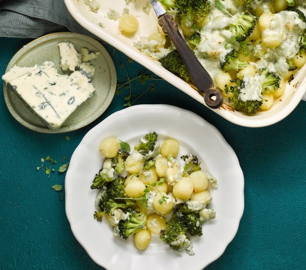 GNOCCHI AU BROCOLI ET BLEU