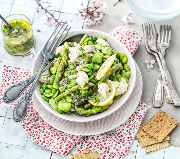 SALADE AUX LEGUMES DE PRINTEMPS