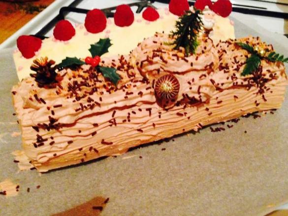 BUCHE DE NOEL AU NUTELLA